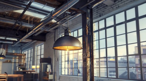 Plafonnier industriel : dans quelle pièce installer ce type de luminaire ?