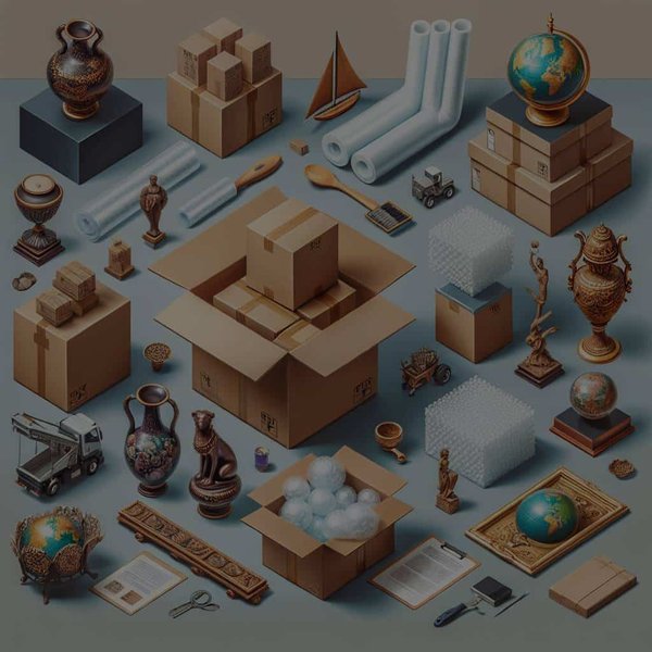 Quels emballages utiliser pour protéger des objets de valeur pendant un déménagement international ?