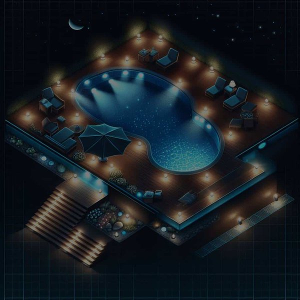Comment optimiser l'éclairage autour de votre piscine pour une utilisation nocturne ?